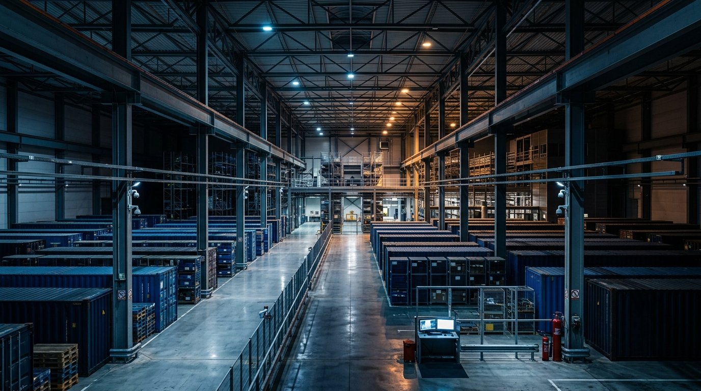 Secure warehouse facility